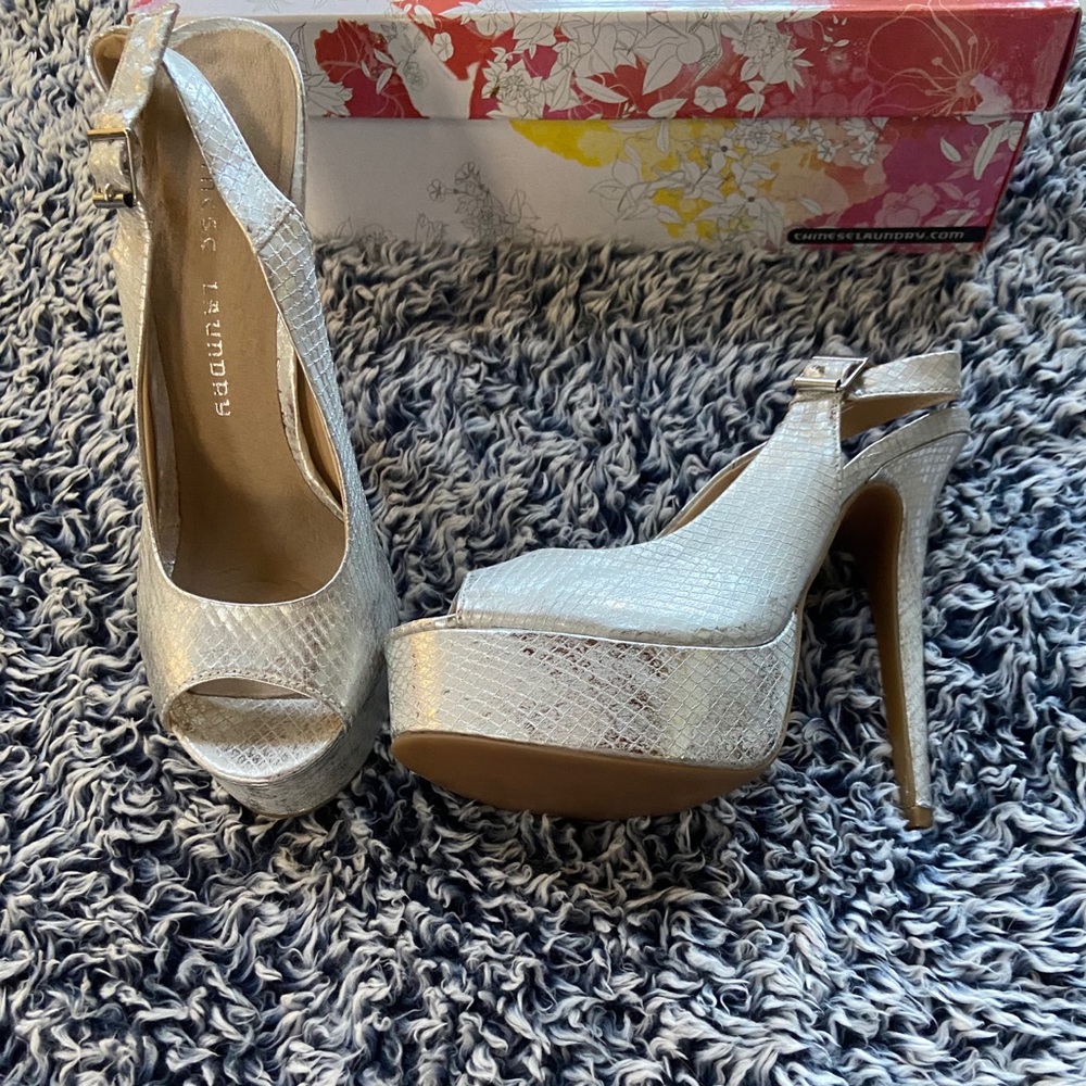 Chinese Leather Abba Silver